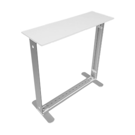 LED-Theke 100x100cm mobil in box